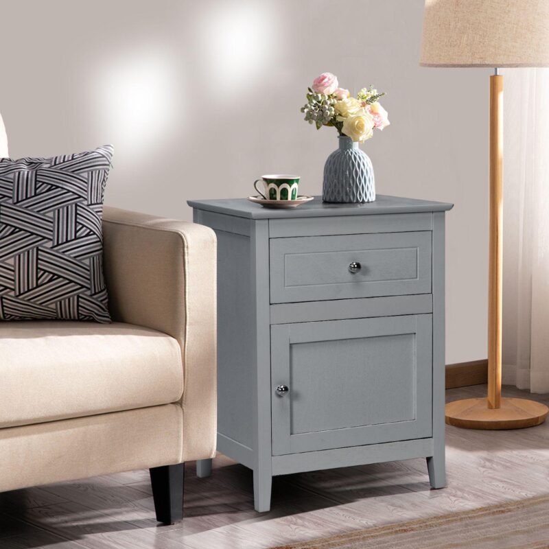 2-Tier Accent Table with Spacious Tabletop - Image 2