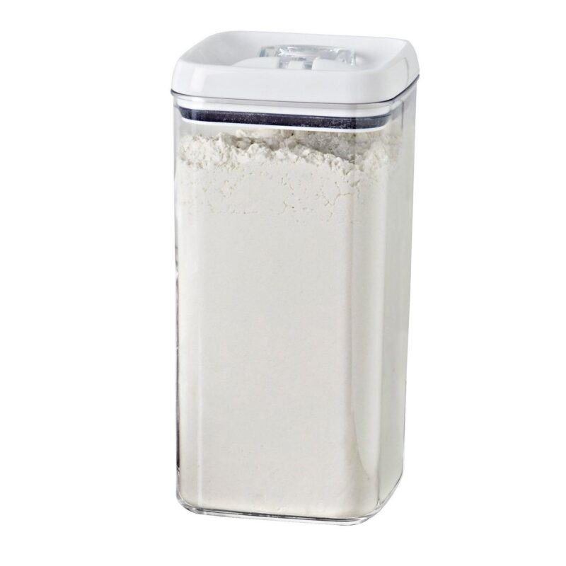 (2 pack) Better Homes and Gardens Canister - 19 Cup Flip-TiteA Square Food Storage Container - Image 4