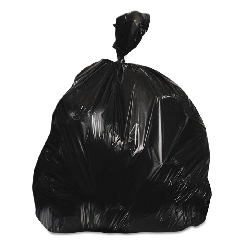 30 Gallon Black Trash Bags, 30x37, 13 mic, 500 Bags (HERZ6037MKR02) - Image 2
