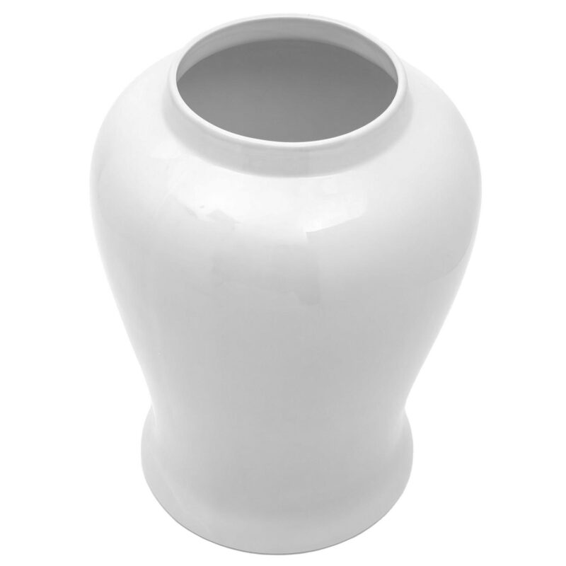 32  White Porcelain Temple Jar - Image 5