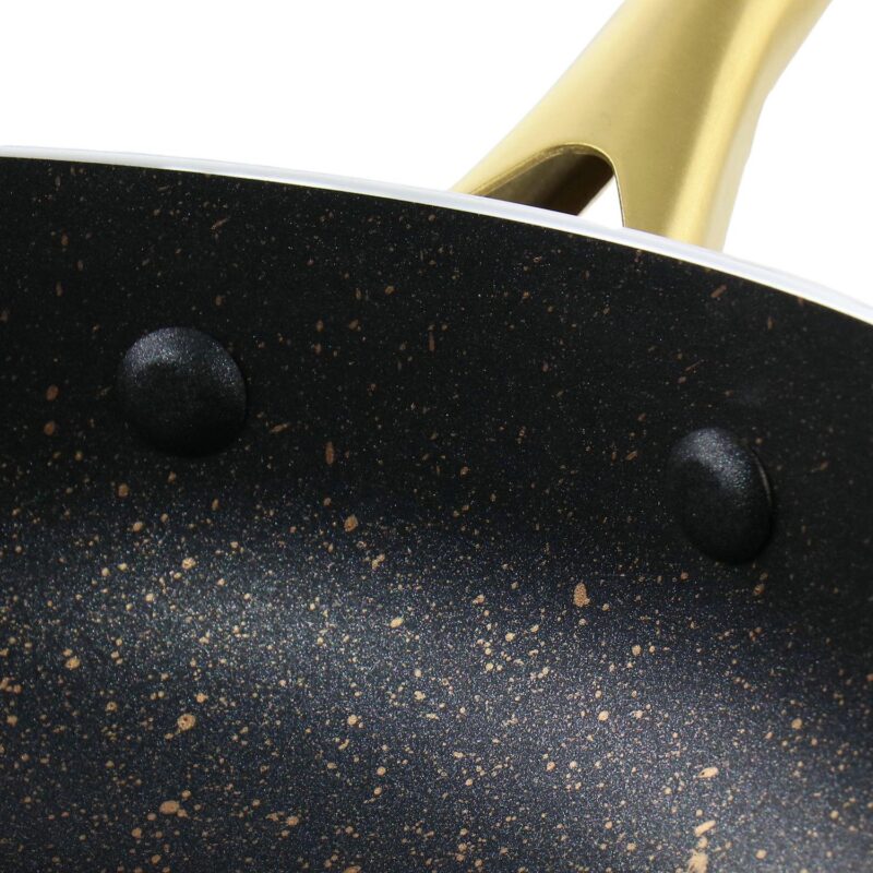 3.5 Quart Aluminum Nonstick Saute Pan With Lid - Image 4