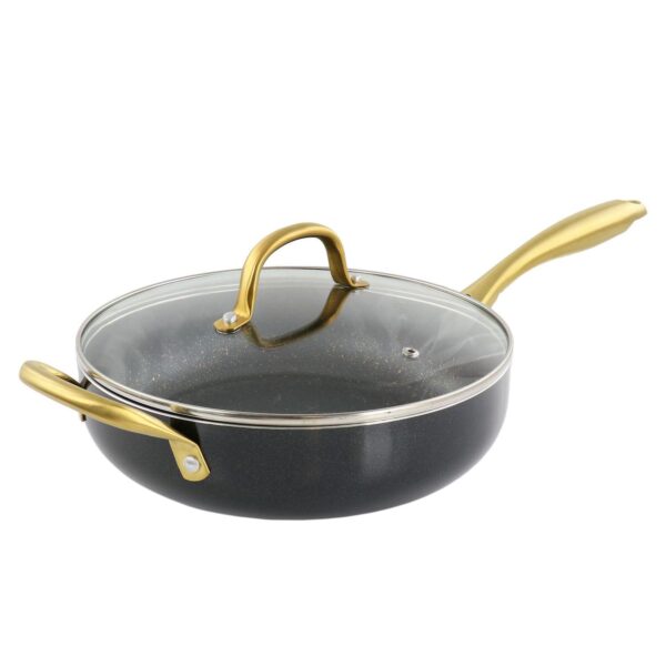 3.5 Quart Aluminum Nonstick Saute Pan With Lid