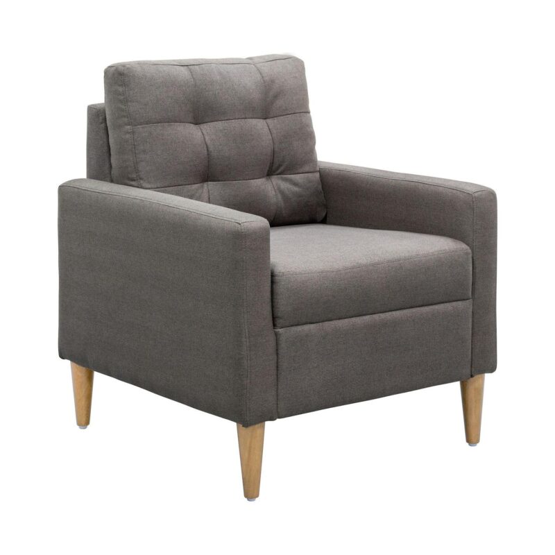 510 Design Dani Tufted Back Arm Accent Chair - Image 13