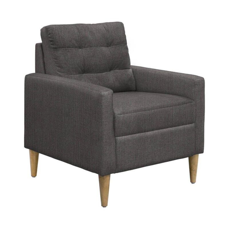 510 Design Dani Tufted Back Arm Accent Chair - Image 16