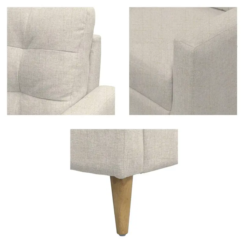 510 Design Dani Tufted Back Arm Accent Chair - Image 9