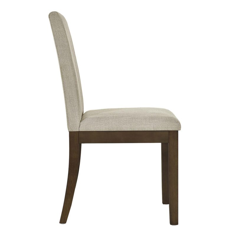 510 Design Everly Upholstered Channel-Back Dining Chair Set of 2 - Image 9