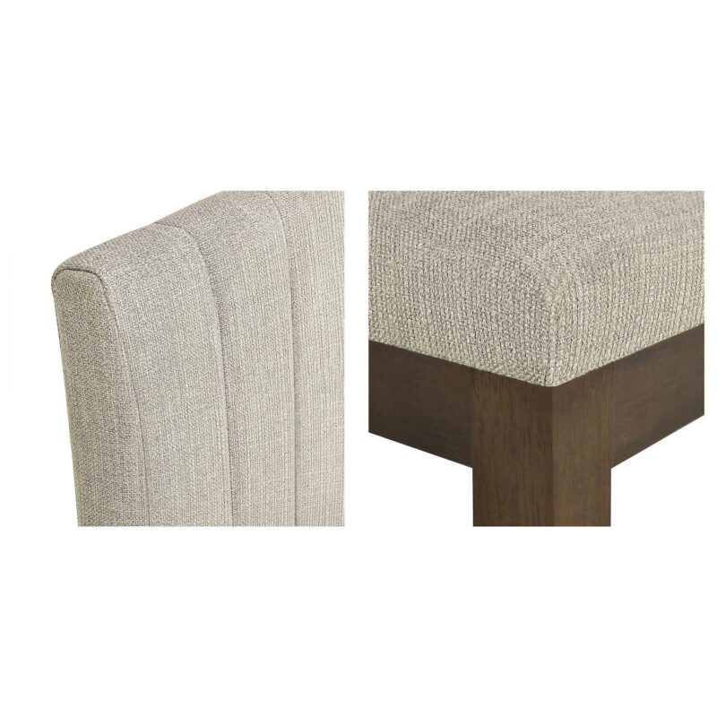 510 Design Everly Upholstered Channel-Back Dining Chair Set of 2 - Image 10