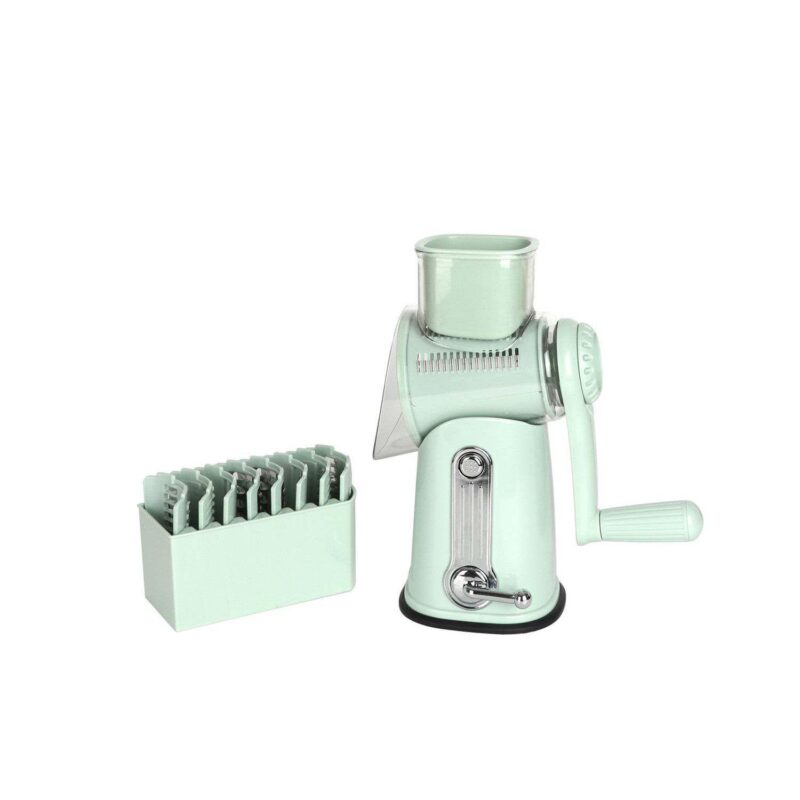 5 in1 Rotary Cheese Grater with Handle - Image 2