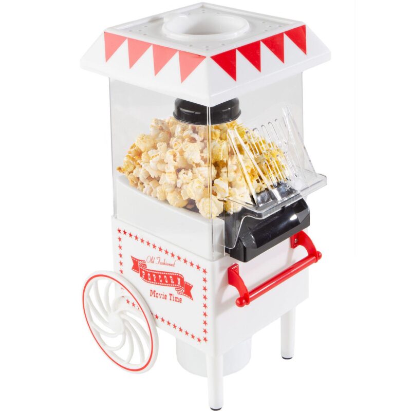 6 Cup Red Countertop Air Popcorn Maker - Image 6