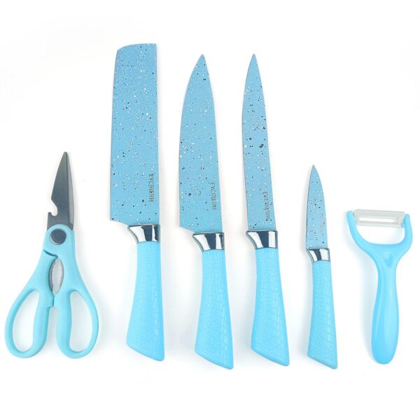 6 Piece High Carbon Stainless Steel Assorted Knife Set