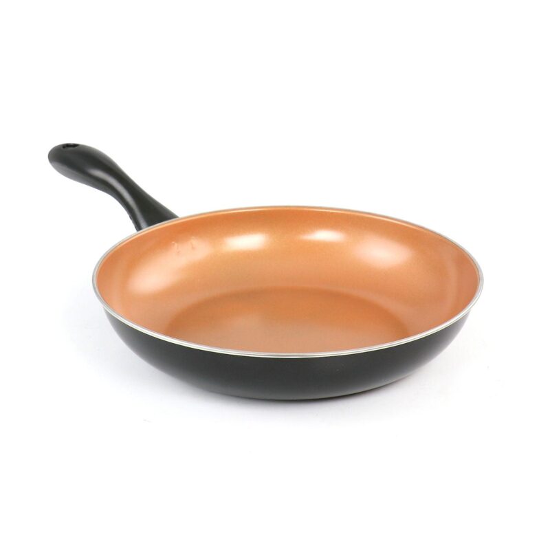 7 Piece Carbon Steel Nonstick Cookware Set in Black and Copper - Image 5