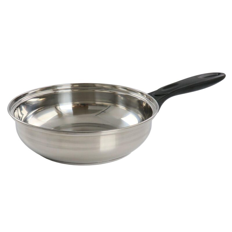 7 Piece Two Tone Polished Stainless Steel Cookware Set - Image 3