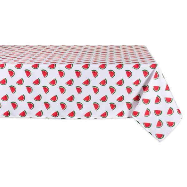 84  Outdoor Tablecloth with Watermelon Print Design