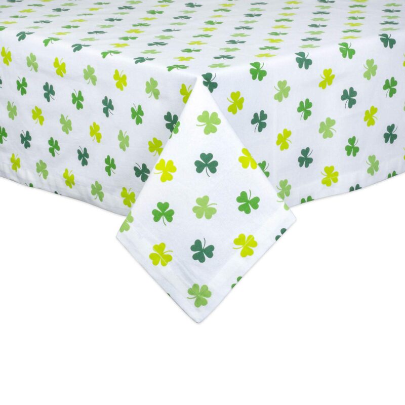 84  Shamrock Shake St. Patrick's Day Tablecloth - Image 3