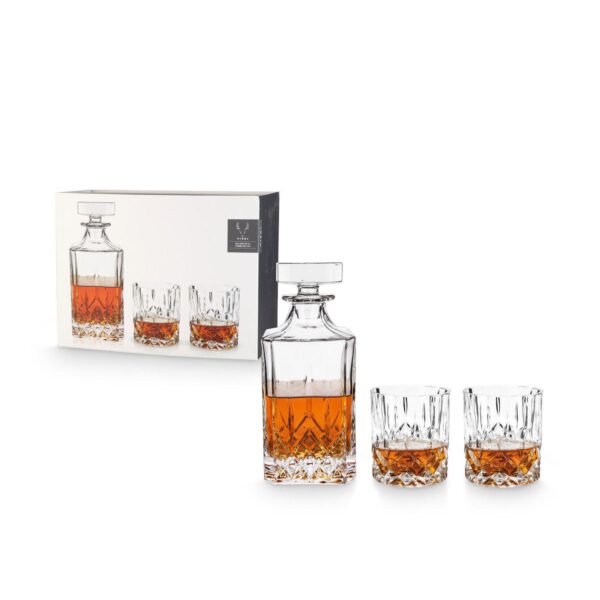 Admiral 3-Piece Decanter and Tumbler Set by Viski