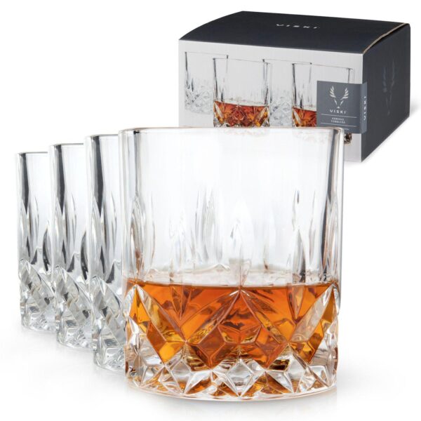 Admiral Crystal Tumblers set of 4 by Viski