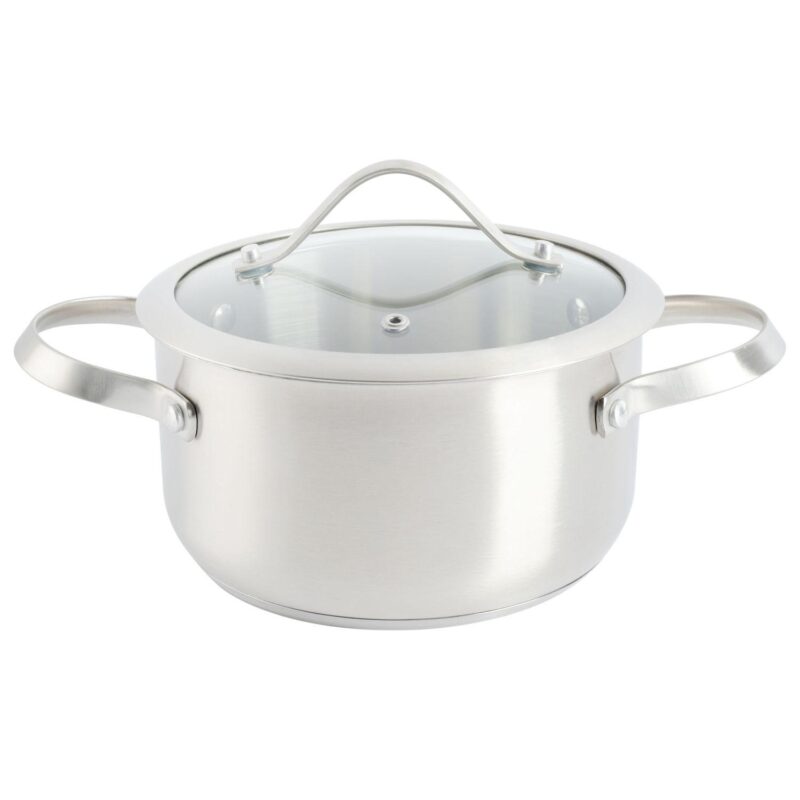 Aiden 10 Piece Stainless Steel Cookware Set - Image 4
