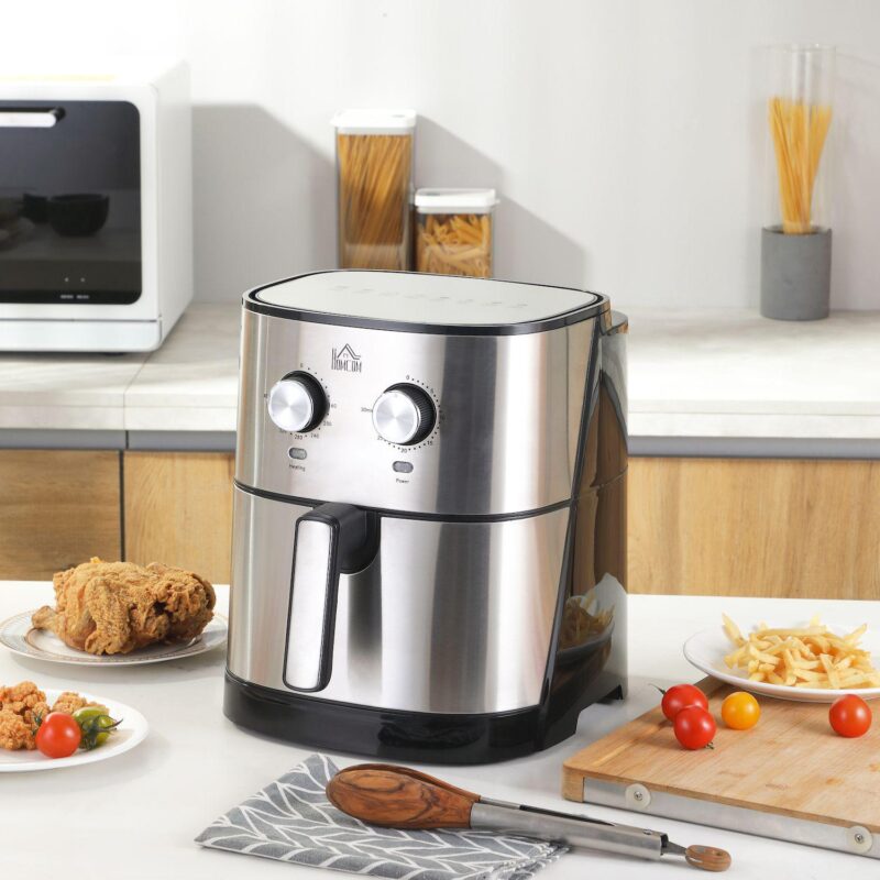 Air Fryer 1700w 6.9 Quart W/ 360 Air Circulation Timer And Nonstick Basket - Image 3