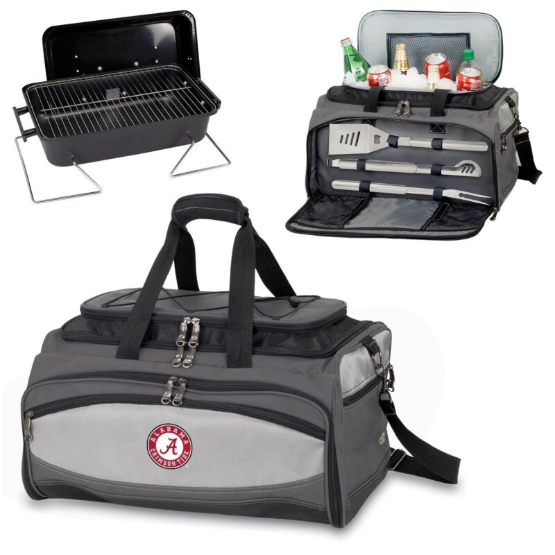 Alabama Crimson Tide 6-pc. Charcoal Grill and Cooler Set - Image 3