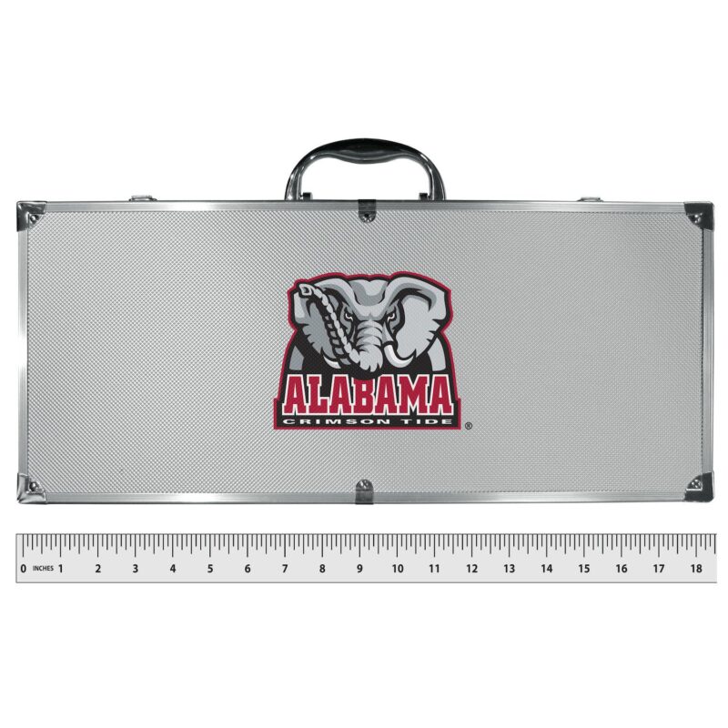 Alabama Crimson Tide Tailgater 8-Piece BBQ Grill Set - Image 3