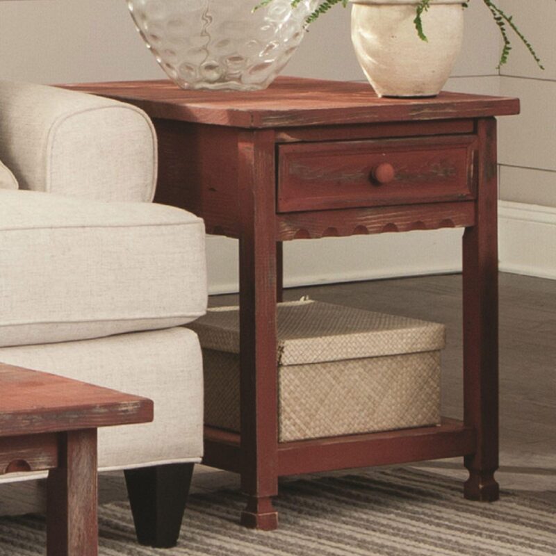 Alaterre Furniture Country Cottage End Table - Image 3