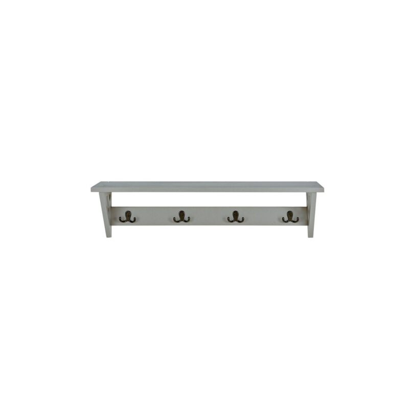 Alaterre Furniture Coventry Storage Bench and Coat Rack 2-piece Set - Image 7