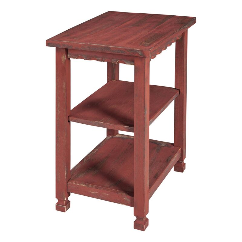 Alaterre Furniture Country Cottage 2-Shelf End Table - Image 5