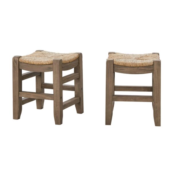 Alaterre Furniture Newport 18-in. Stool 2-piece Set