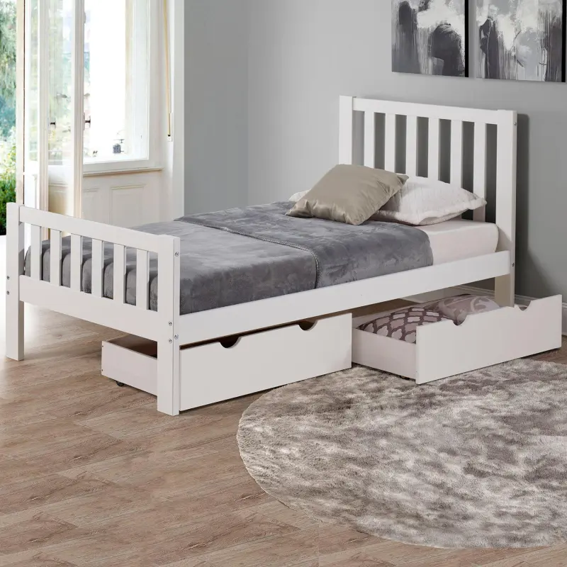Alaterre Furniture Under Bed Storage Drawer 2-piece Set - Image 2