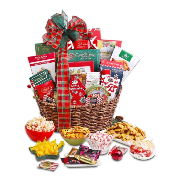 Alder Creek Gift Baskets Gourmet Holiday Greetings Gift Basket