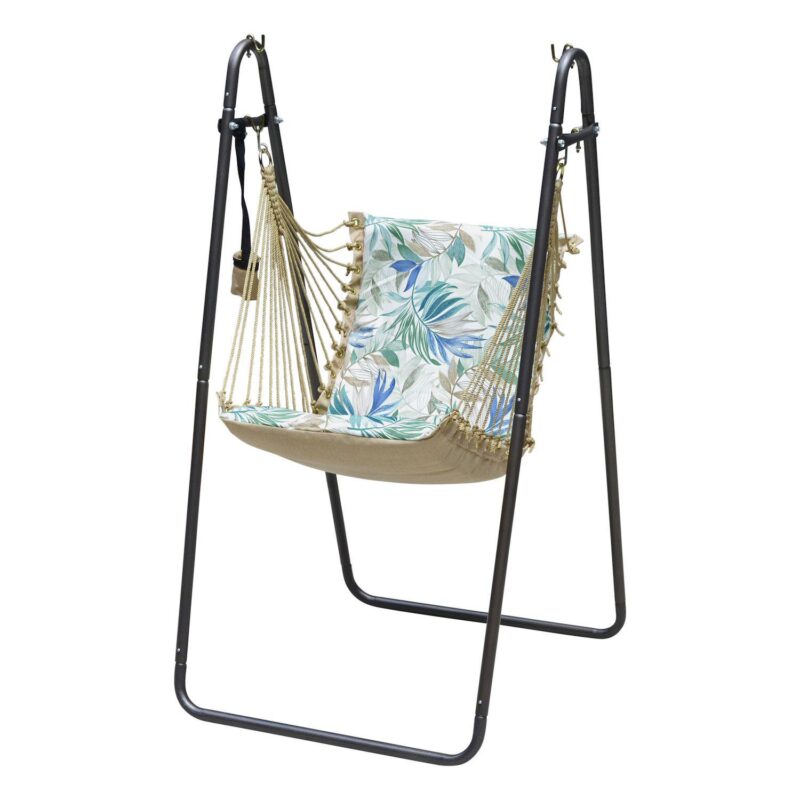 Algoma Hanging Soft Comfort Hammock Chair and Stand - Image 9
