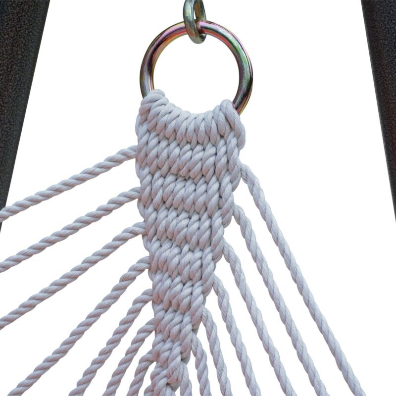Algoma Hanging Soft Comfort Hammock Chair and Stand - Image 5