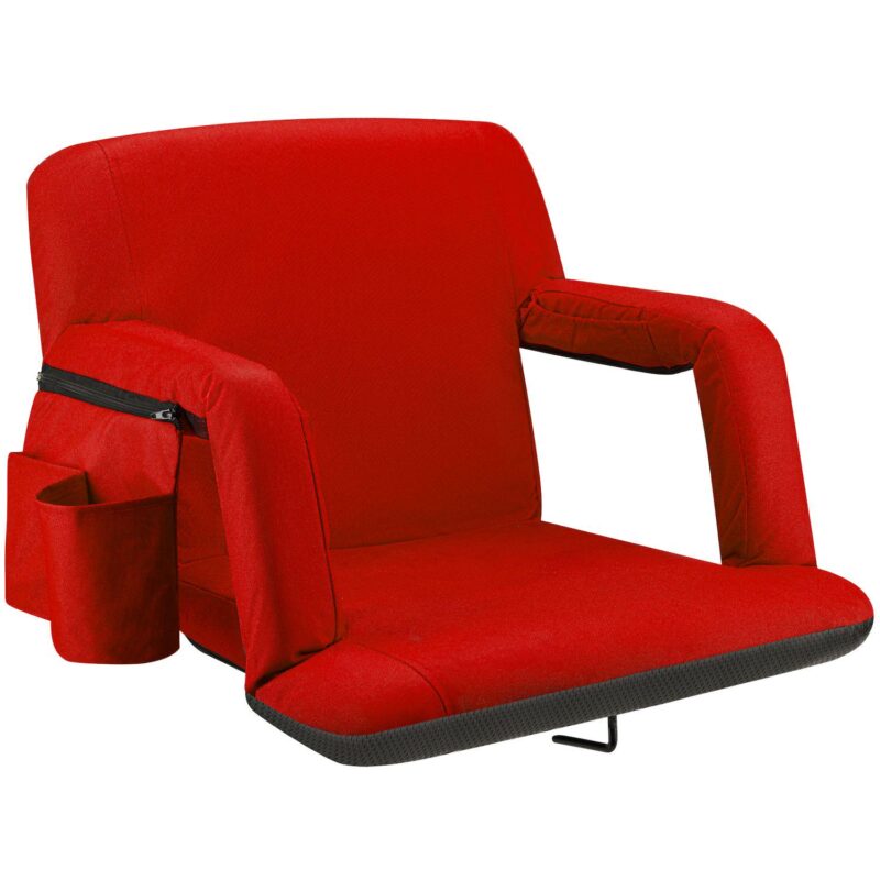 Alpcour Wide Reclining Stadium Seat - Waterproof Foldable Camping Chair with Extra Thick Padding and Wide Back Support - Image 8