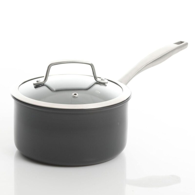 Arbor Heights 10 Piece Nonstick Aluminum Cookware Set in Black - Image 3