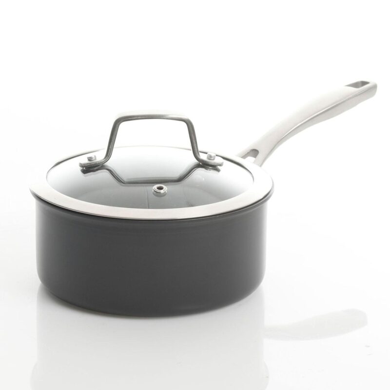 Arbor Heights 10 Piece Nonstick Aluminum Cookware Set in Black - Image 2