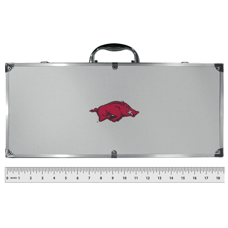 Arkansas Razorbacks Tailgater 8-Piece BBQ Grill Set - Image 3
