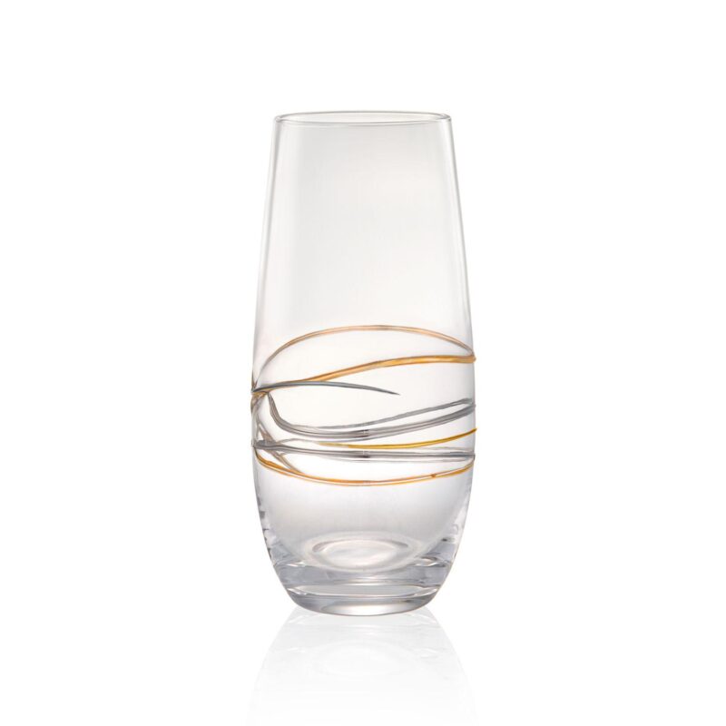 Artland 4-Piece Reflections 8-oz. Flute Glass Set - Image 2