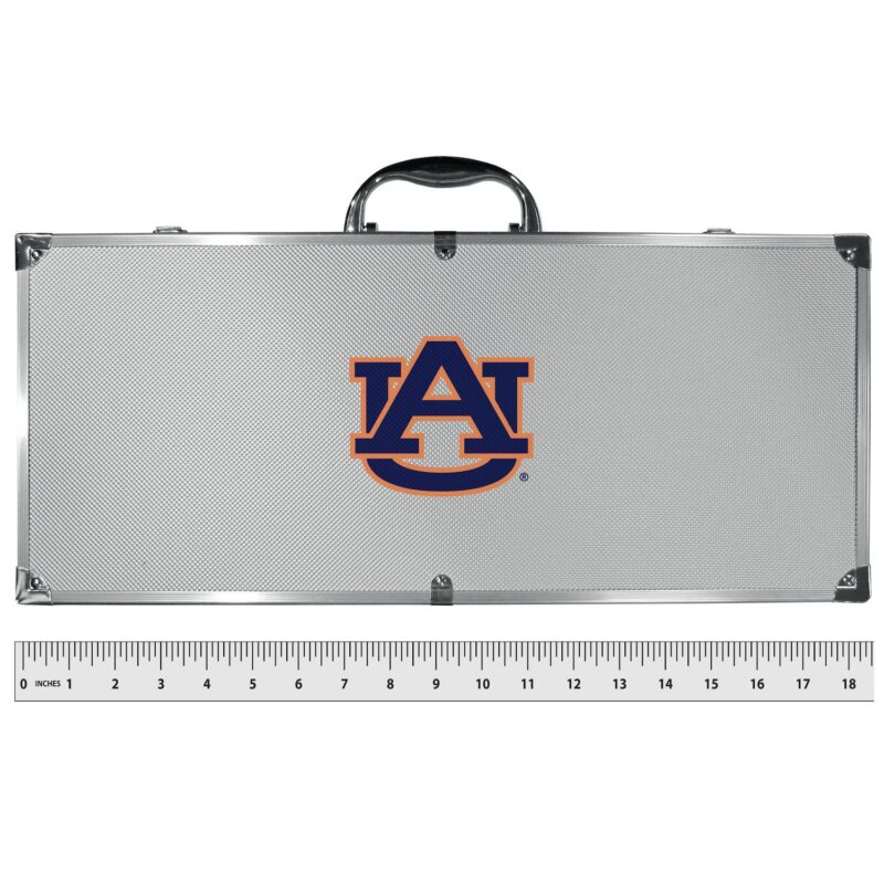 Auburn Tigers Tailgater 8-Piece BBQ Grill Set - Image 3