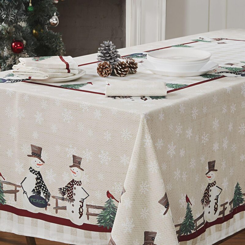 Avanti Country Snowman Tablecloth - Image 2