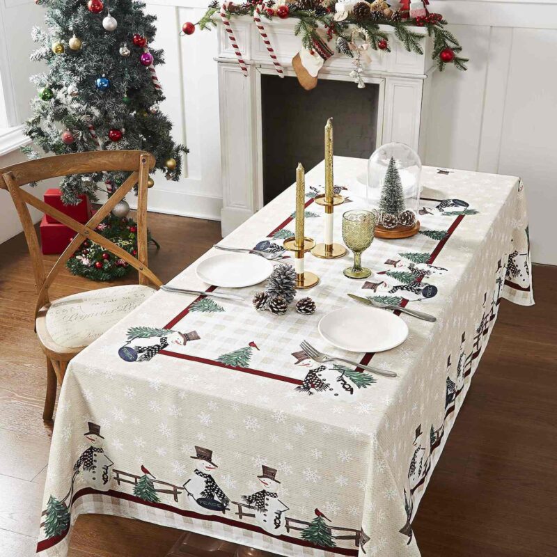 Avanti Country Snowman Tablecloth - Image 3