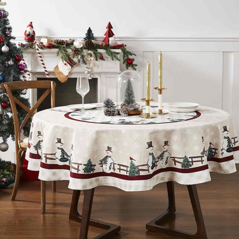 Avanti Country Snowman Tablecloth - Image 5