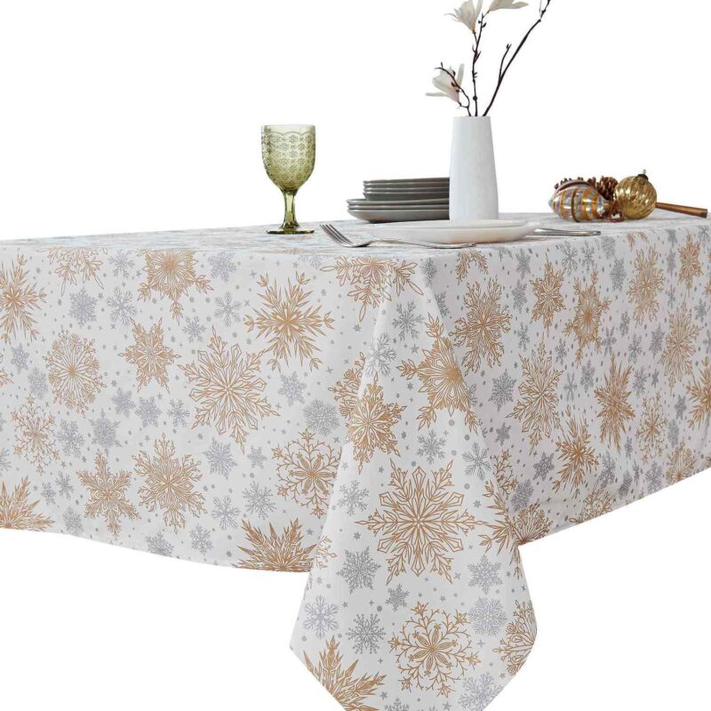 Avanti Snowflakes Tablecloth - Image 3