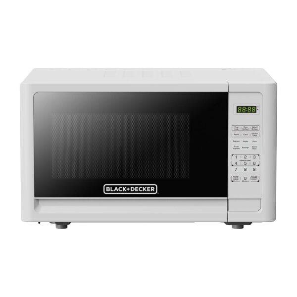 BLACK+DECKER EM031MFOP2 Microwave, White