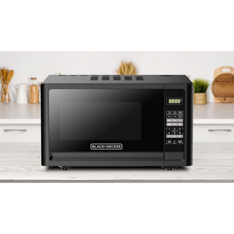 BLACK+DECKER EM031MFOP2 Microwave, White - Image 2