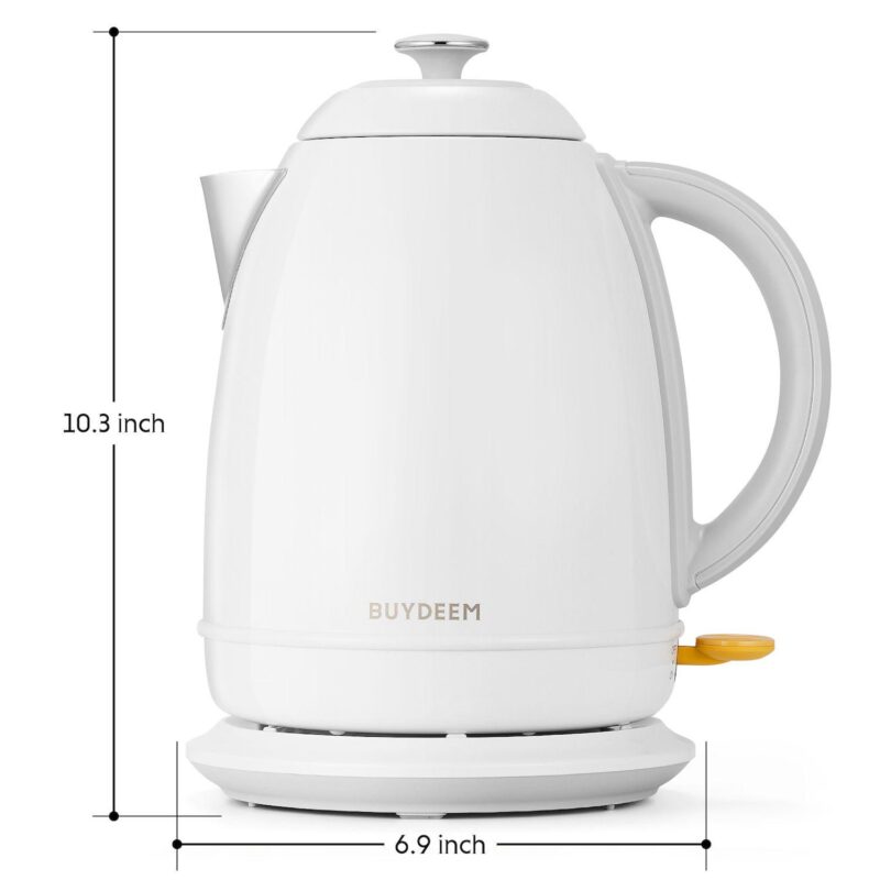 BUYDEEM K640N 1.7L Stainless Steel Electric Kettle, Auto Shut-Off, Boil Dry Protection, 1440W - Image 3