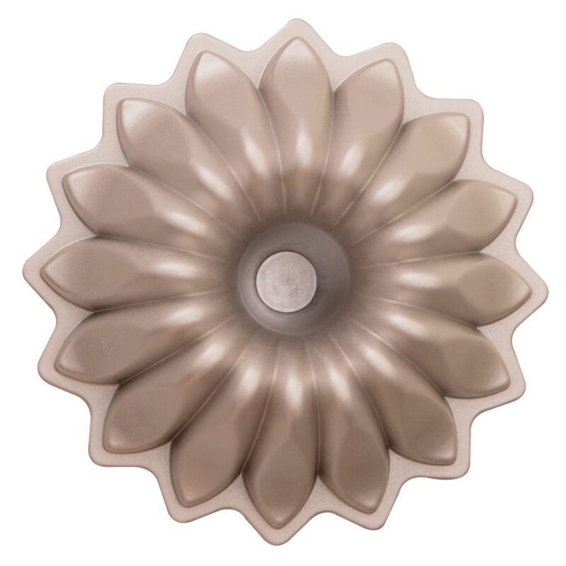 Baker's Secret Fluted Cake Pan, Cast Aluminum 2 Layers Nonstick Coating (Spring Water) - Image 3