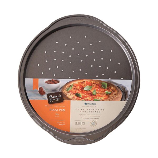 Baker's Secret Non-stick Pizza Pan 0.8 x15.3 x16.6  Classic Line Carbon Steel