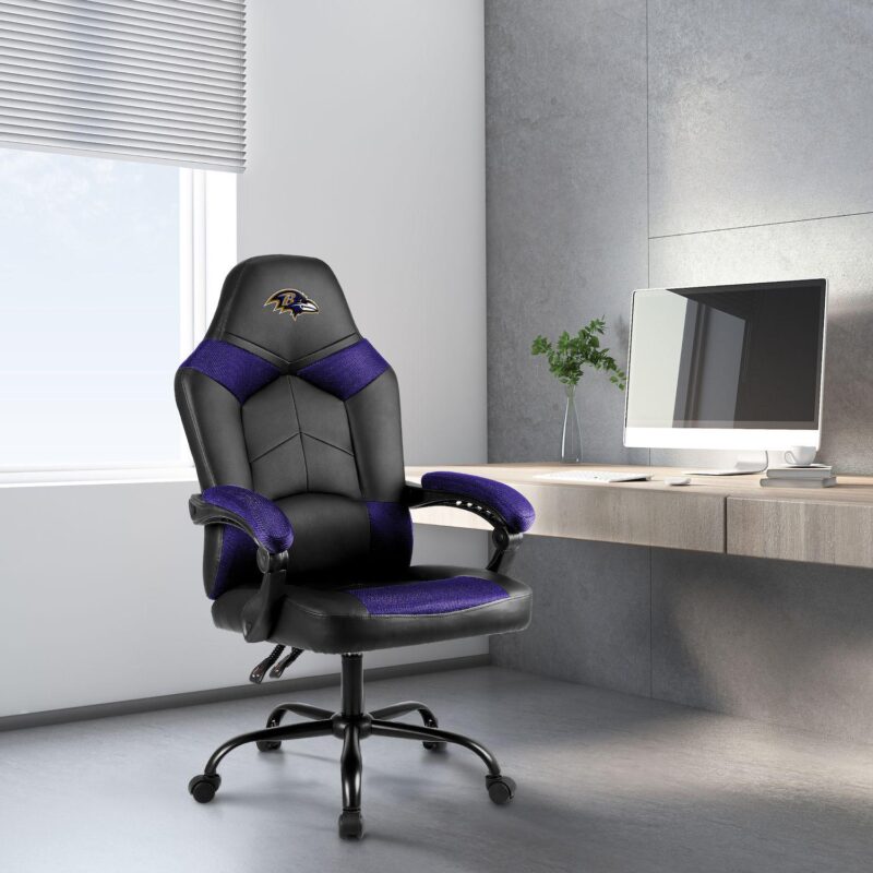 Baltimore Ravens NFL Oversized Office Chair - Image 2