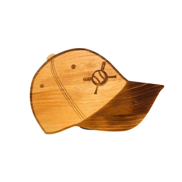 Baseball Cap Wood Board - 16  X 10.5