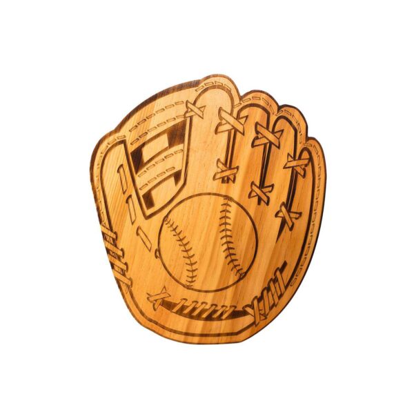 Baseball Glove Wood Board - 12  X 13.75